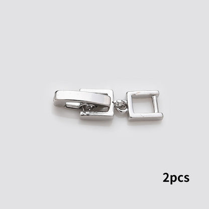 Square Double Clasp Connectors