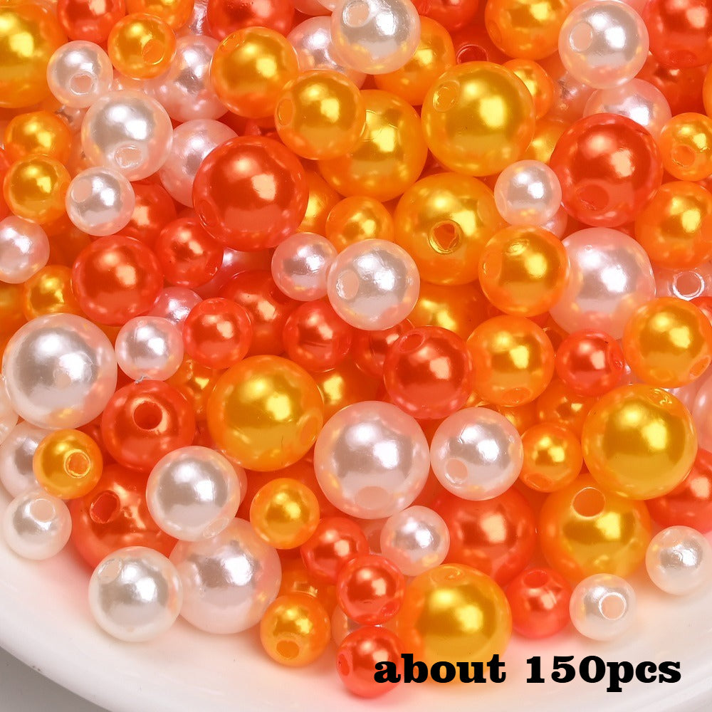 Colorful ABS Imitation Pearl Beads