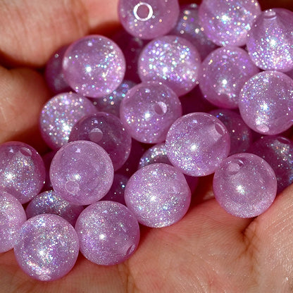 Starry Sky Glitter Beads