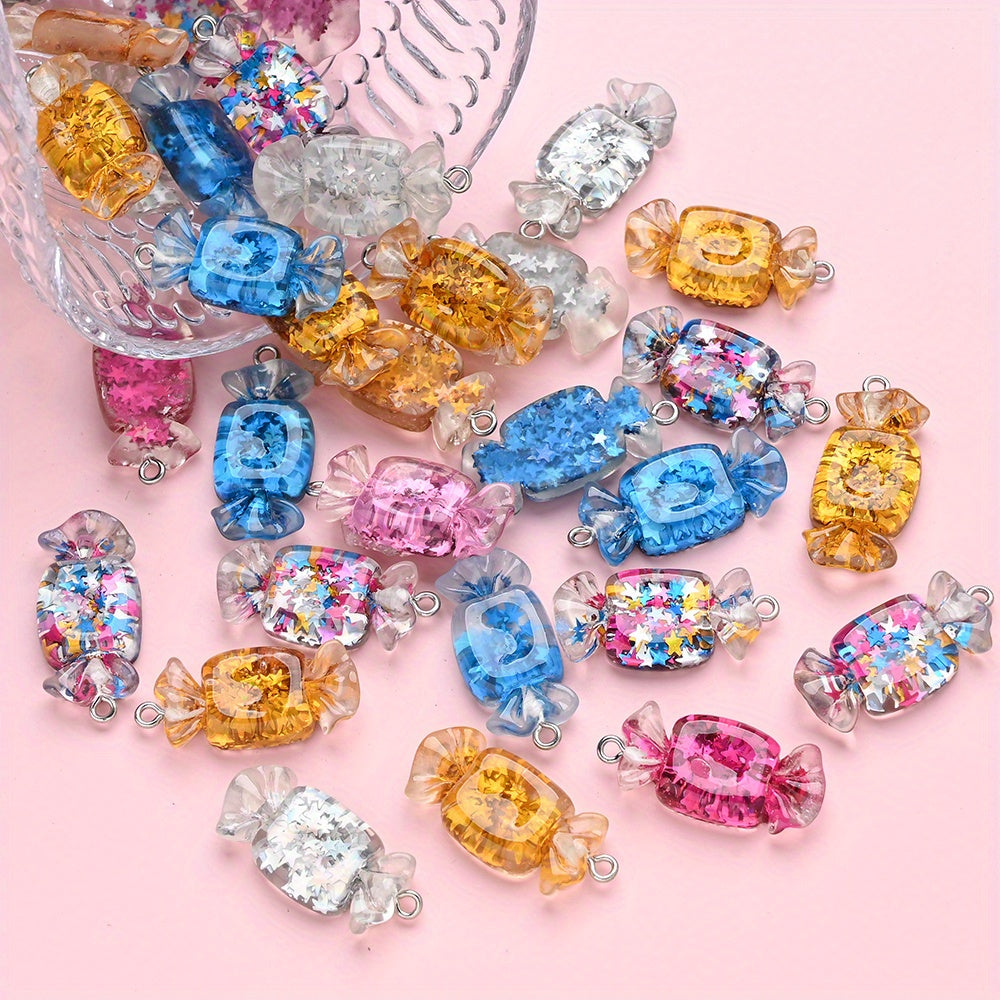10pcs 14x32mm Candy Shape Pendants