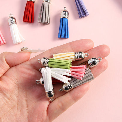 Colorful Polyester Tassel Pendants