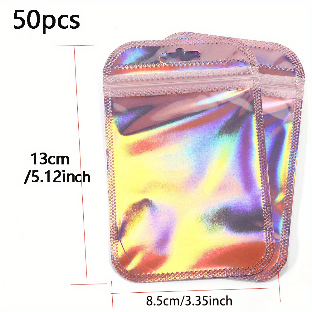 Laser OPP Zip Lock Packaging Bags