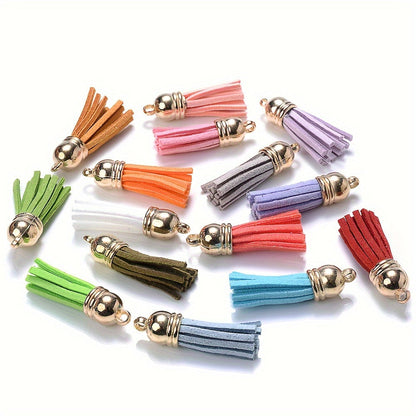 Colorful Polyester Tassel Pendants