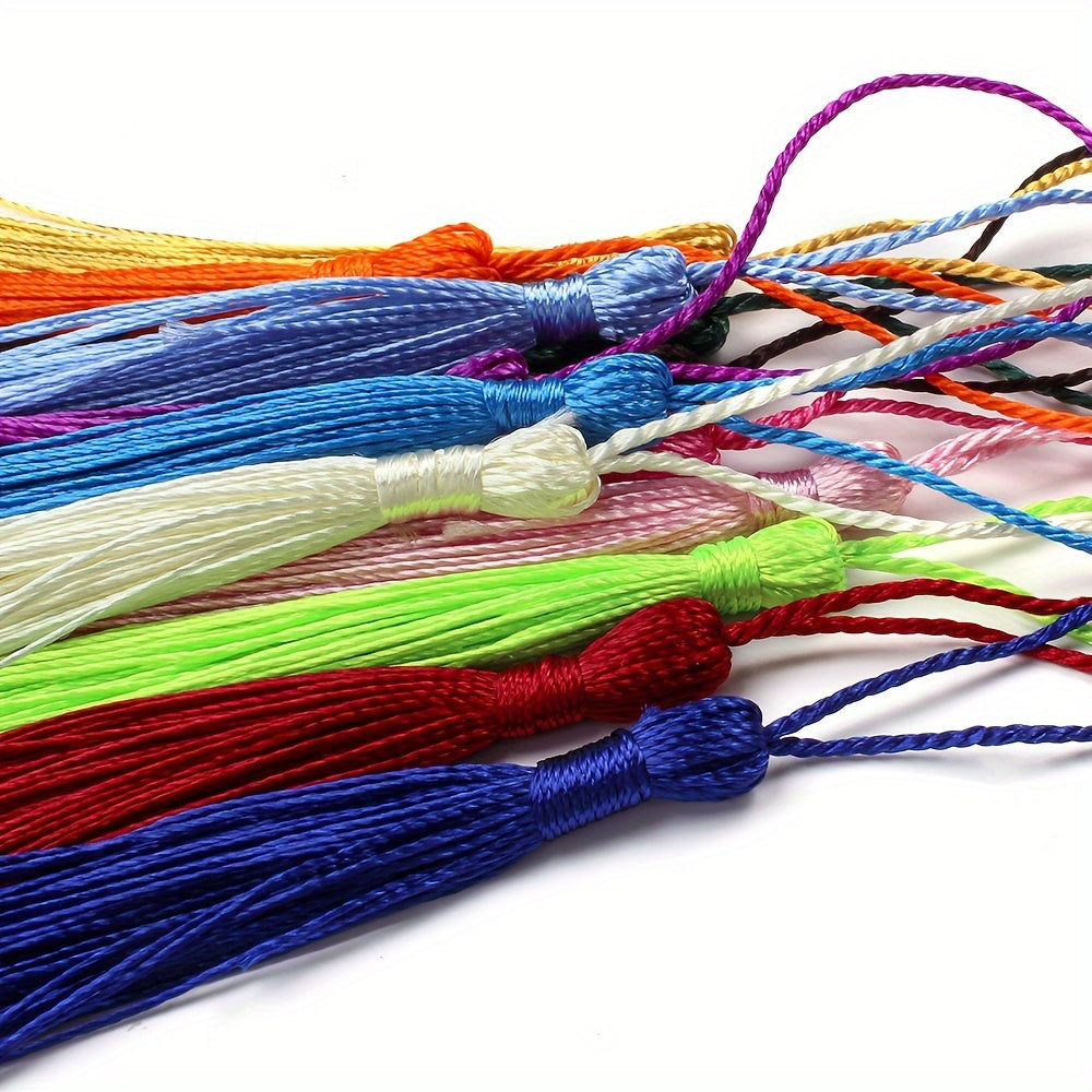 Vibrant Long Tassel Set