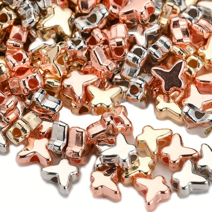 100PCS 5×6mm Mini Butterfly CCB Bead Set