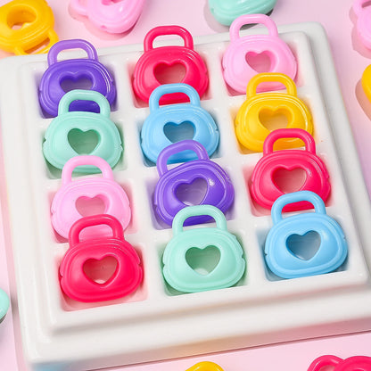 Silicone Love Lock Beads