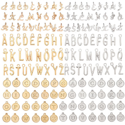 78/156PCS A-Z Alloy Letter Pendant Set