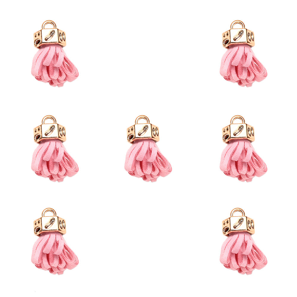 Fashion Mini Colorful Fringe with Golden Cap