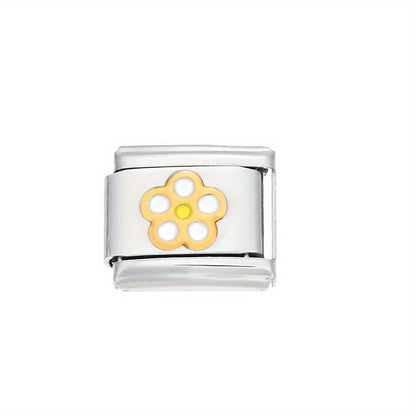 Flower Alloy Bracelet Module