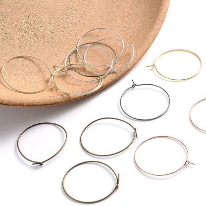 Mixed Alloy Earring Hoop Set