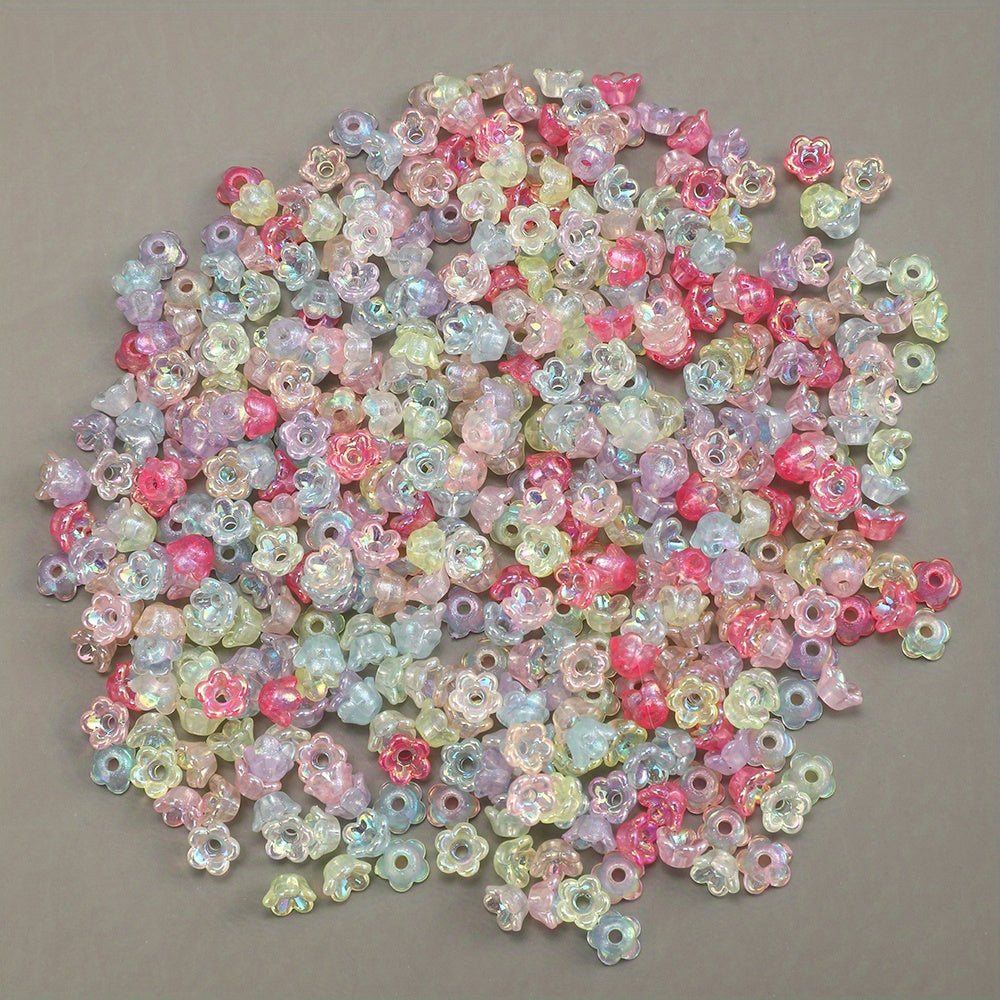 100/200pcs Tiny Valley Lily Flower Beads