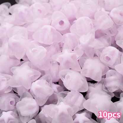 16 mm Acrylic Star Beads