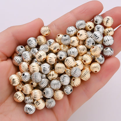 Vintage CCB Pumpkin Beads