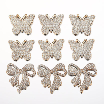 Golden Bow Flatback Embellishments