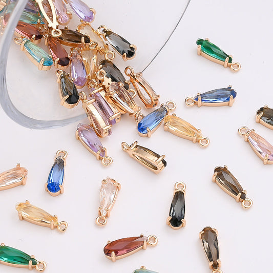 Copper Water Drop Pendants