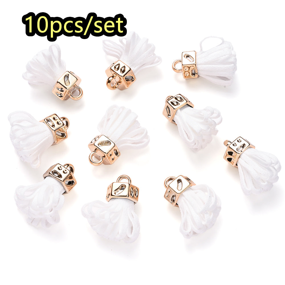 Fashion Mini Colorful Fringe with Golden Cap