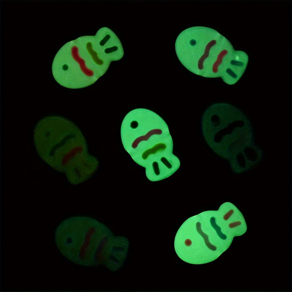 Luminous Fish Acrylic Beads