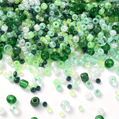 750PCS 2/3/4mm Mixed Glass Beads - 20g