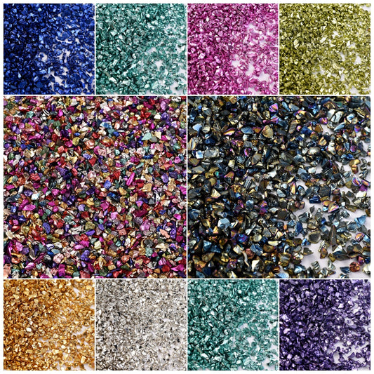 Irregular Glass Shards Beads