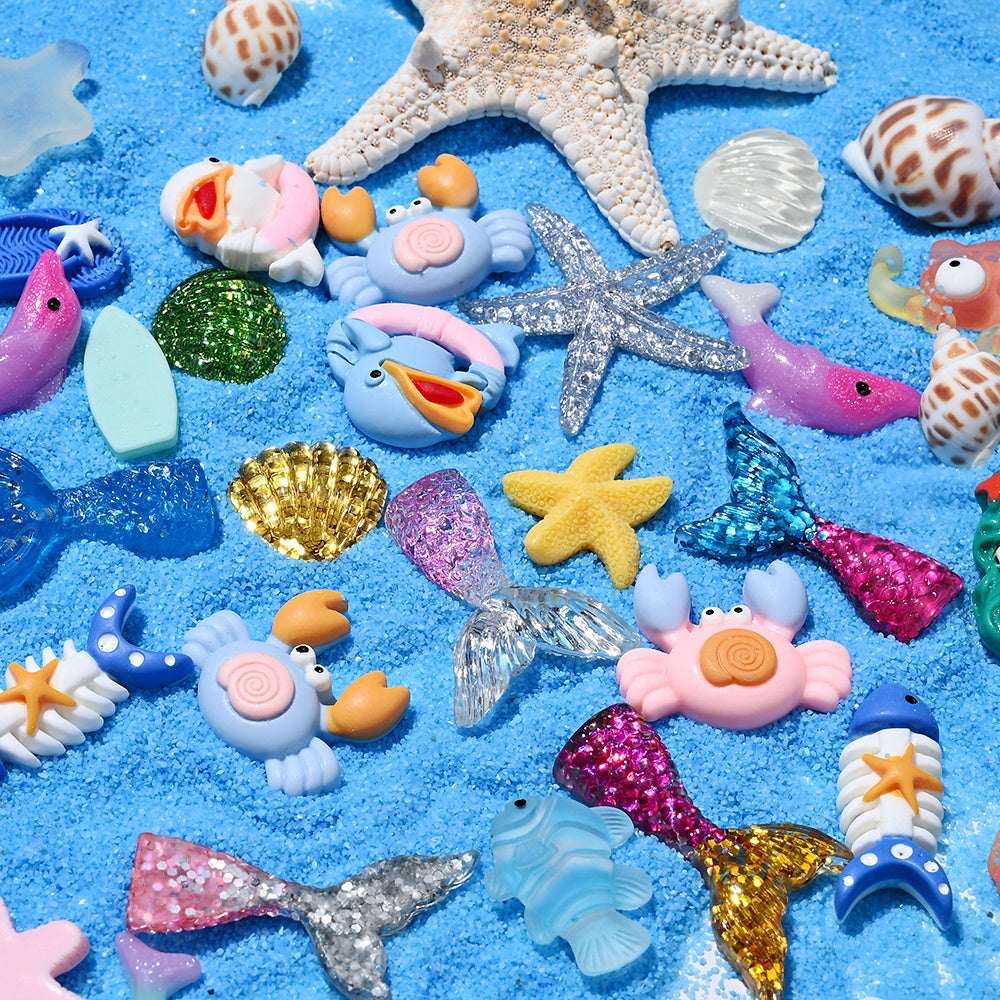 Ocean Series Resin Patches