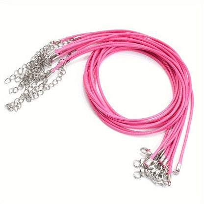 Waxed Leather Necklace Cord