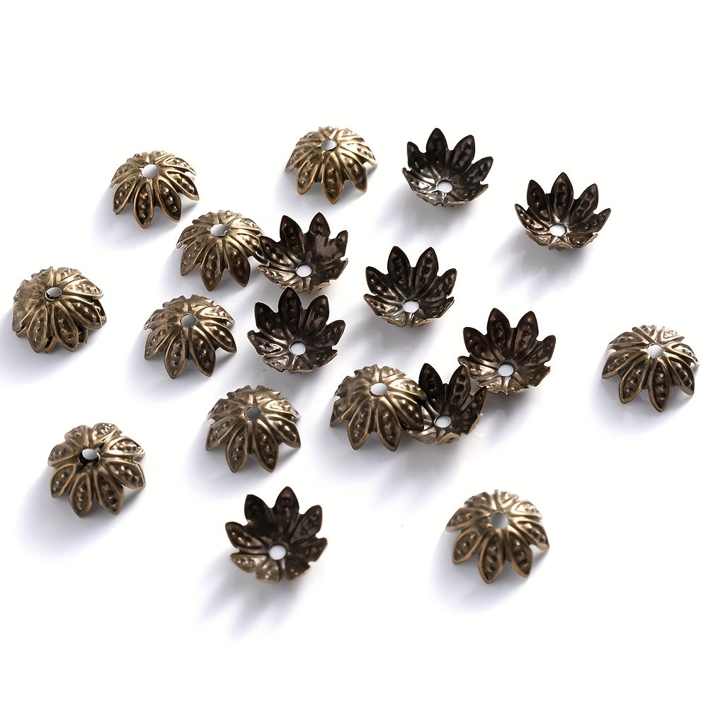 Lotus Metal Bead Caps