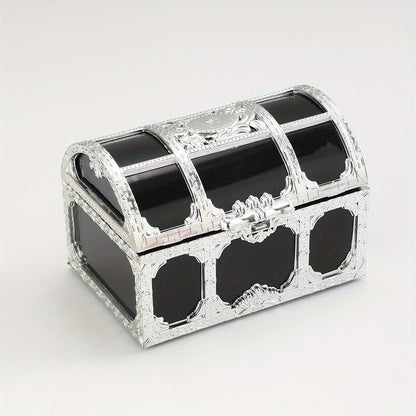 1pc Vintage Treasure Chest Storage Box