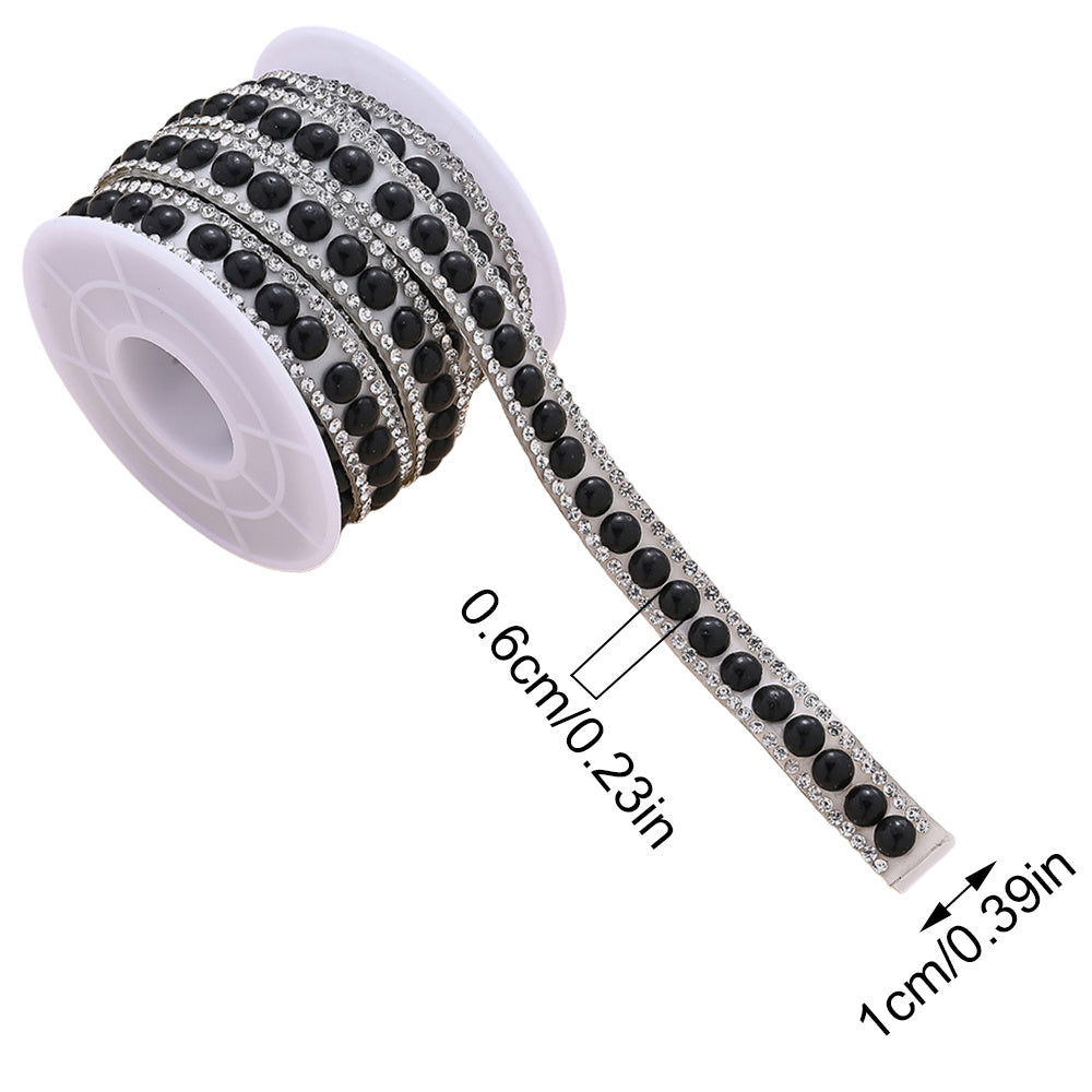 Ceramic Self-Adhesive Rhinestone Sticker Roll