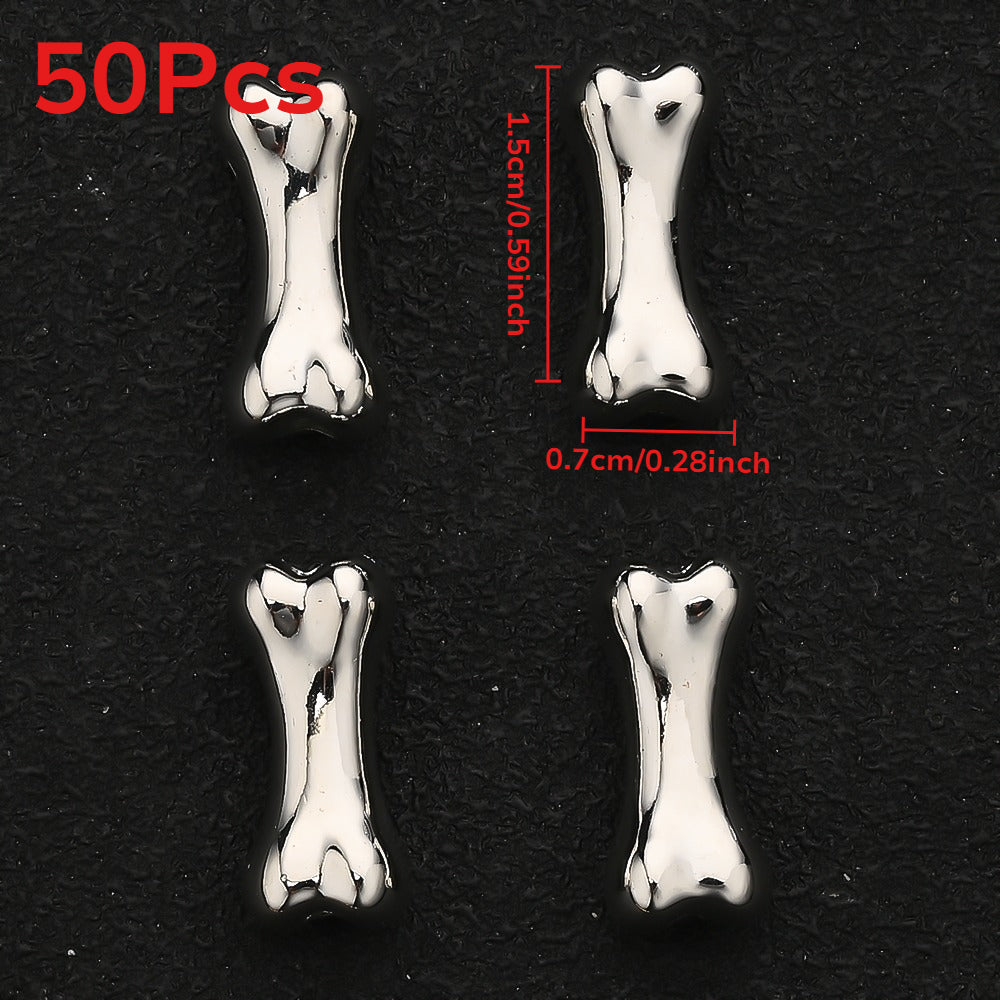CCB Bone Shape Spacer Beads