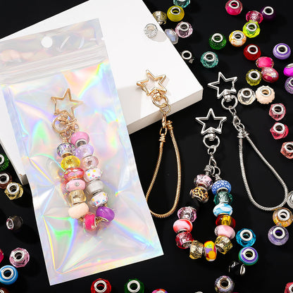 Star Beadable Keychain Set