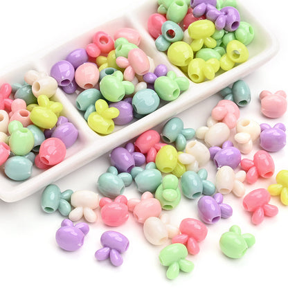 Acrylic Rabbit Beads
