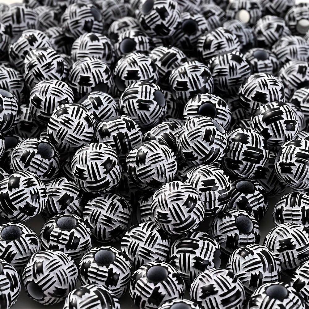 Sports Theme Acrylic Beads