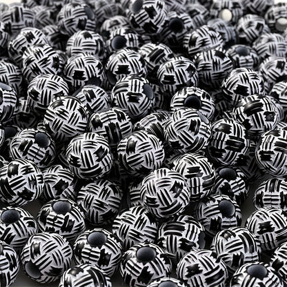 Sports Theme Acrylic Beads