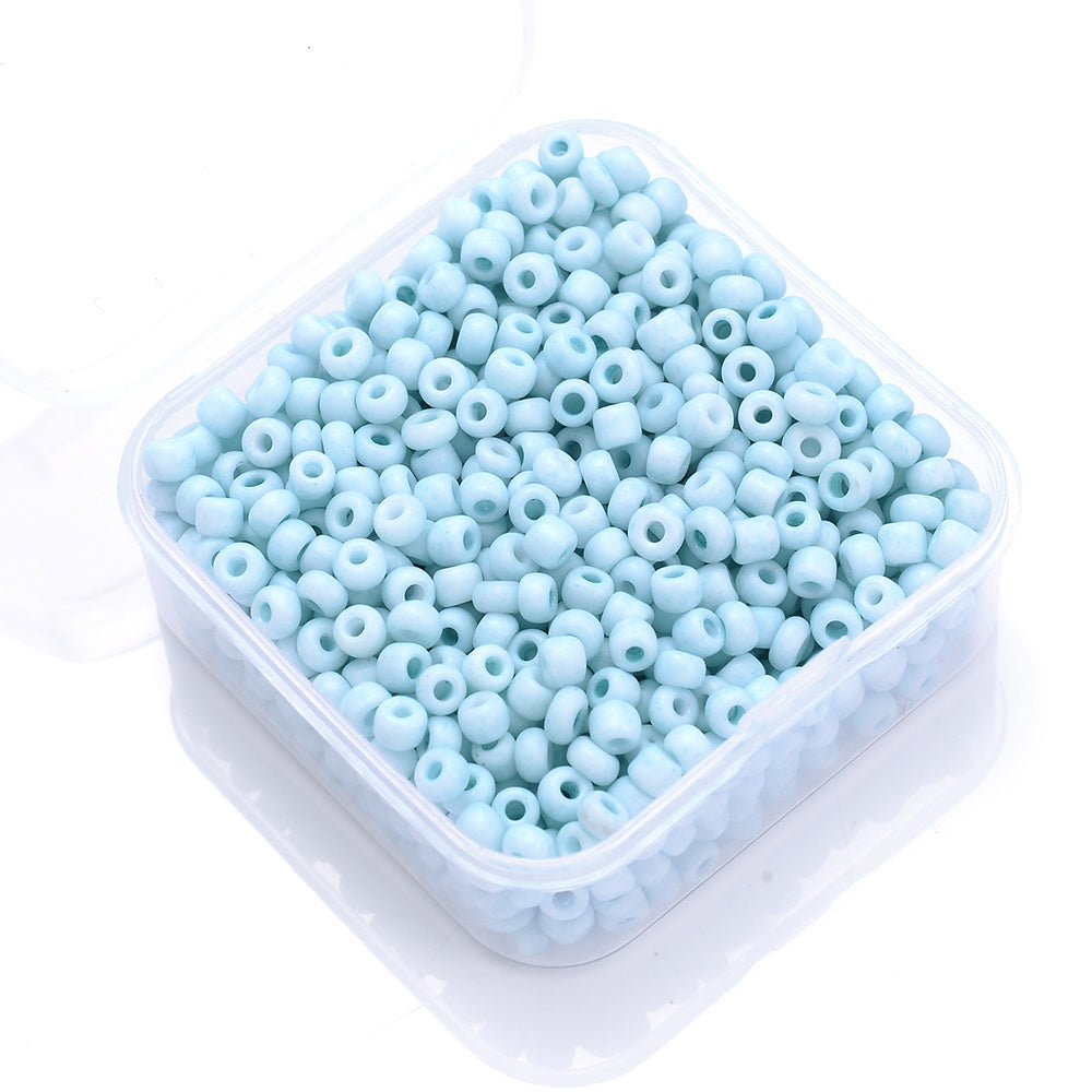 1000PCS 3mm Macaron Multicolor Glass Seed Bead Set