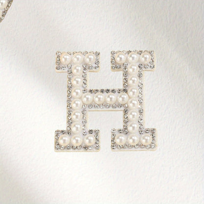 Alphabet Flatback Decorative Bead