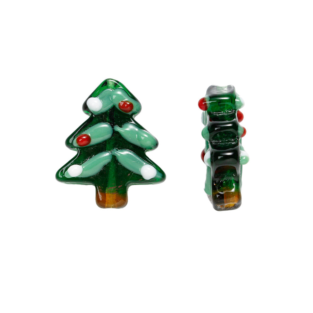 Christmas Glass Beads