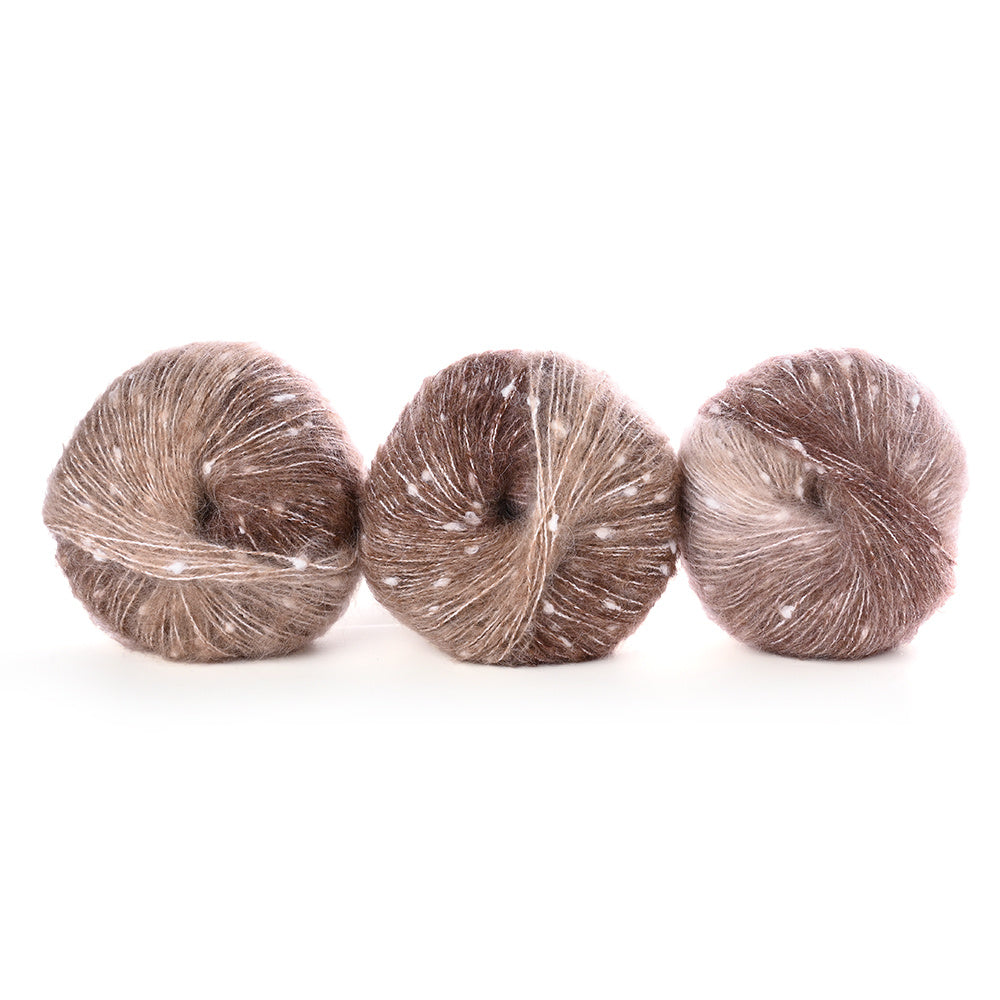 140g Winter Cozy Mohair-Style Yarn Set