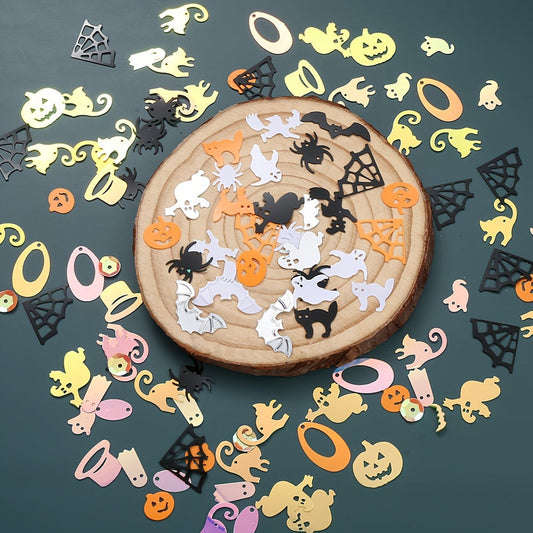 Halloween Sequin Shape Patches