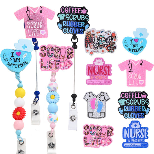 Beadable Badge Reel DIY Kit