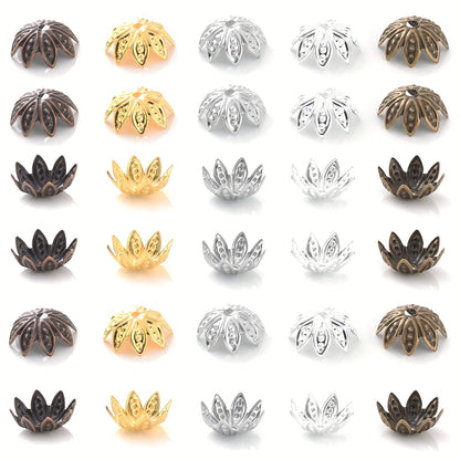 Lotus Metal Bead Caps