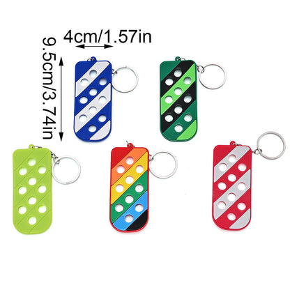 12/24PCS Colorful DIY Keychain Ornament Set