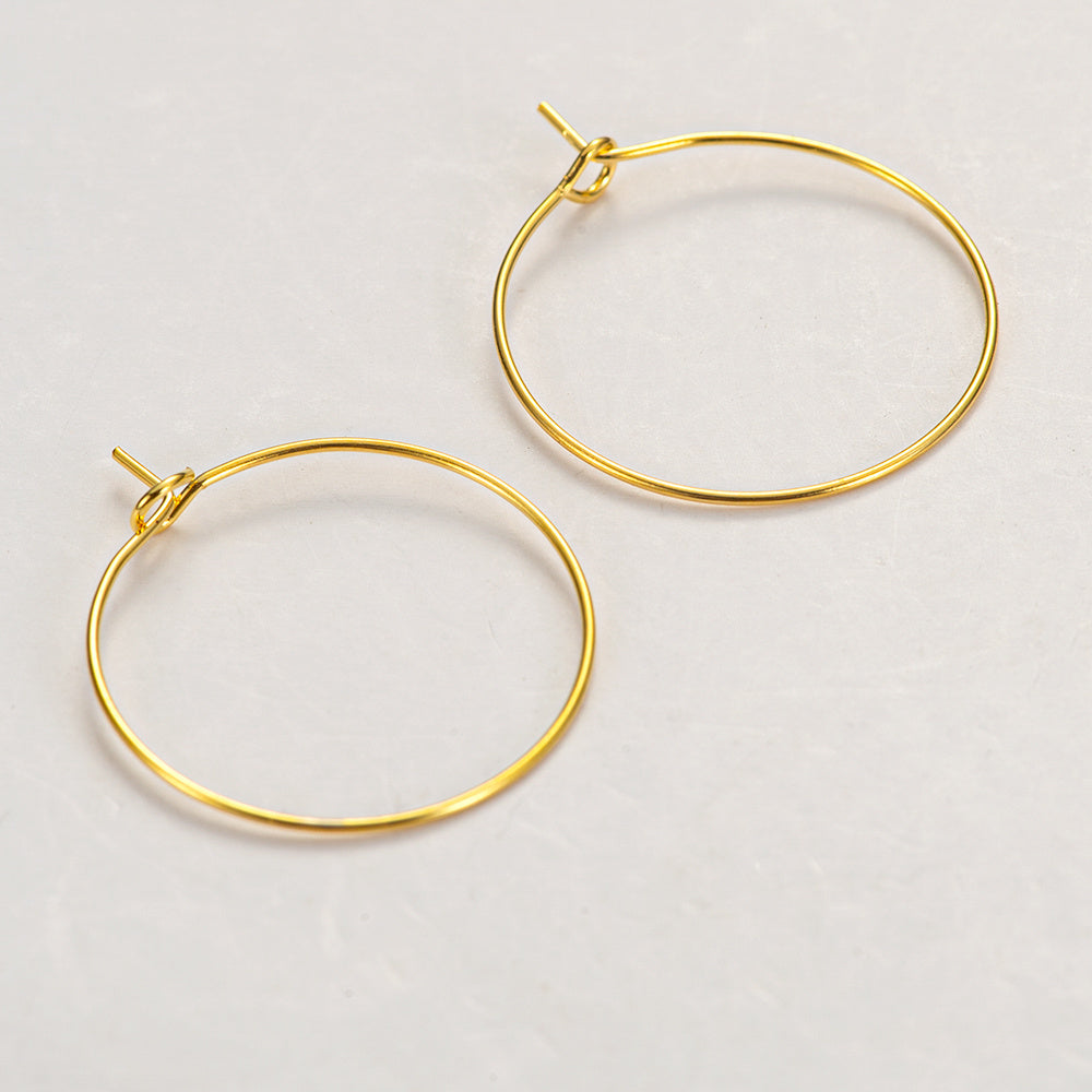 Mixed Alloy Earring Hoop Set