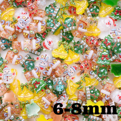 Christmas Resin Flatback Embellishments