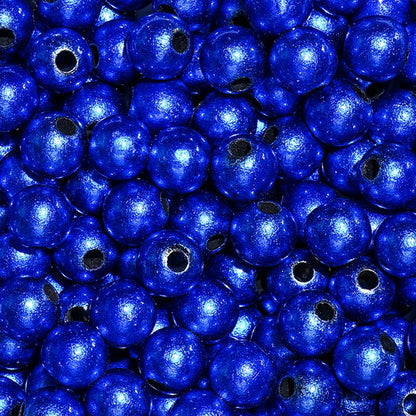 50/100/200pcs 8/10/12mm Colorful Round Acrylic Glossy Beads