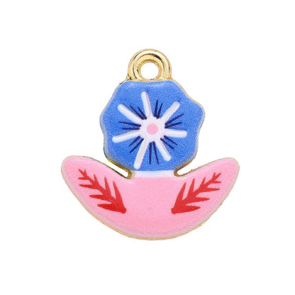 1-Piece Vintage Gold Animal & Nature Charm Pendant
