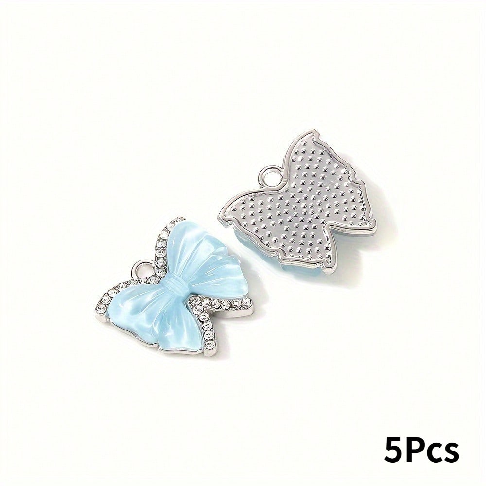 Metal Bowknot Pendants