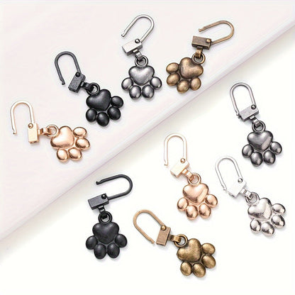 Dog Paw Zipper Slider Puller Set