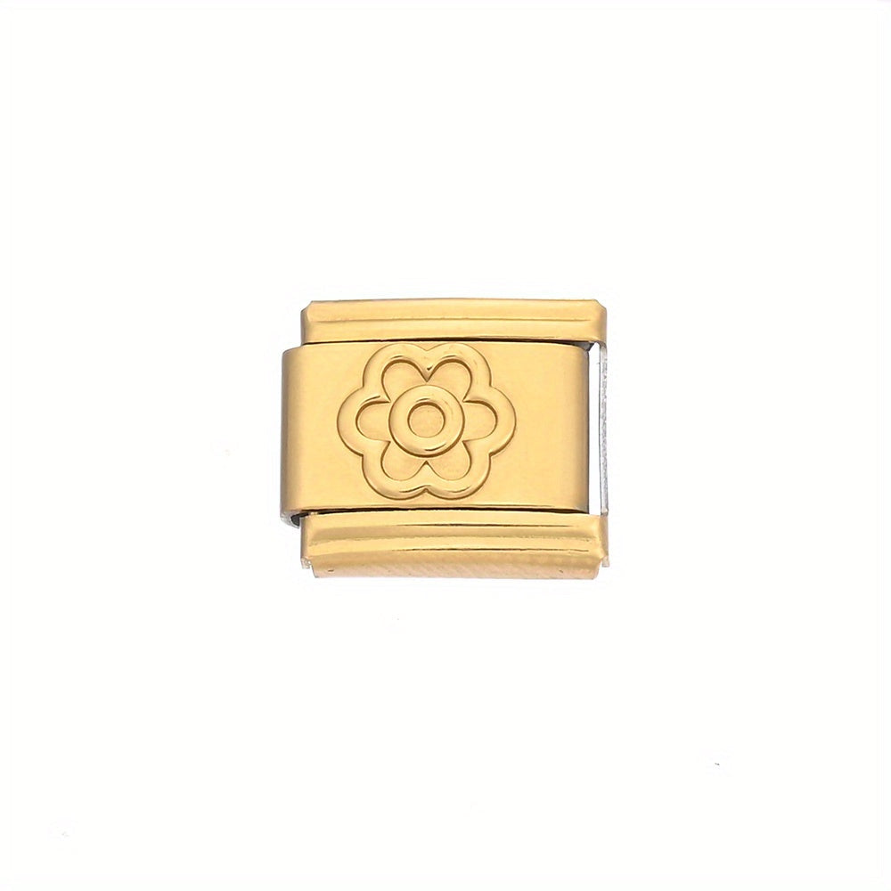 Flower Alloy Bracelet Module
