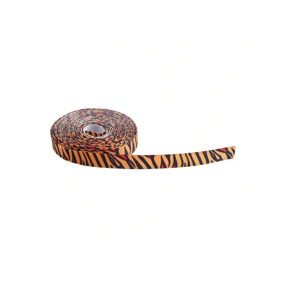 1 cm Fashion Animal Print Fabric Ribbon