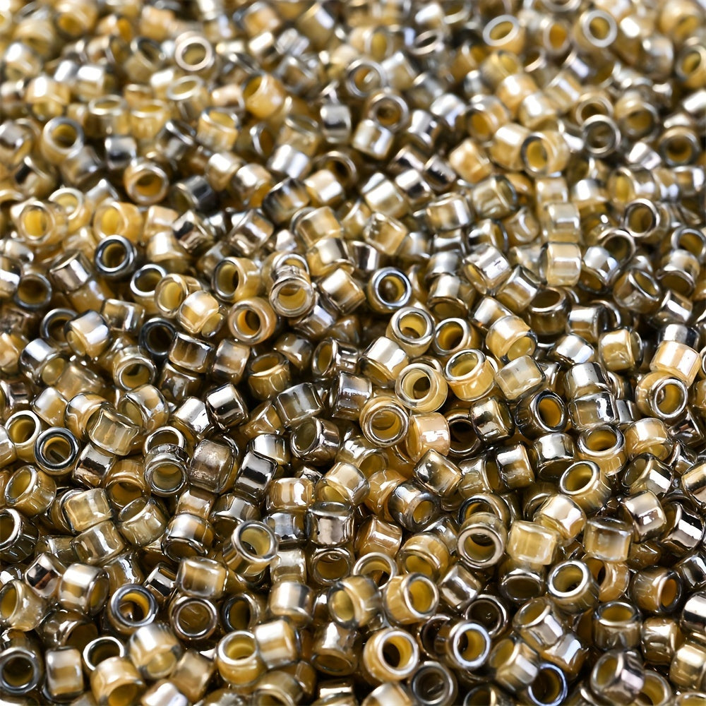 15g 2mm Gradient Tube Glass Bead Set